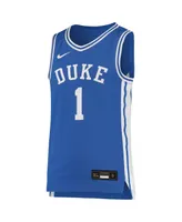 Big Boys Nike Zion Williamson Royal Duke Blue Devils Replica Basketball Jersey