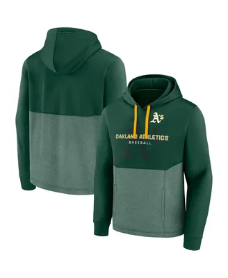 Men's Fanatics Green Oakland Athletics Call the Shots Pullover Hoodie