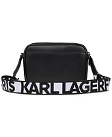 Karl Lagerfeld Paris Maybelle Double Zip Charm Crossbody