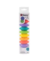 Sassy Baby Baby Sassy Macaron Bath Squirter Toys, 8 Piece, 6 Month