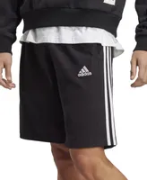 adidas Men's Essentials Single Jersey 3-Stripes 10" Shorts