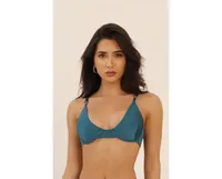 Adara Swimwear Women's Capri Bikini Set, Cheeky Scrunch Bottom