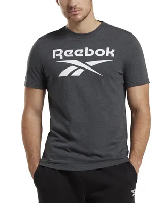 Reebok Men's Slim-Fit Identity Big Logo Short-Sleeve T-Shirt