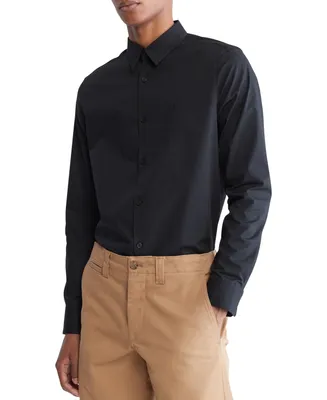 Calvin Klein Men's Slim-Fit Refined Button-Down Shirt