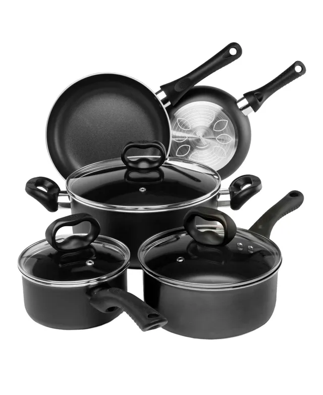 Ecolution Aluminum 2 Quart Bliss Non-Stick Saucepan with Glass Lid - Macy's