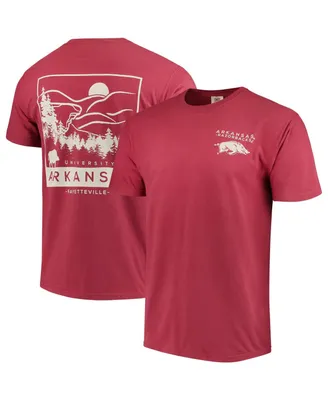 Men's Cardinal Arkansas Razorbacks Comfort Colors Local T-shirt