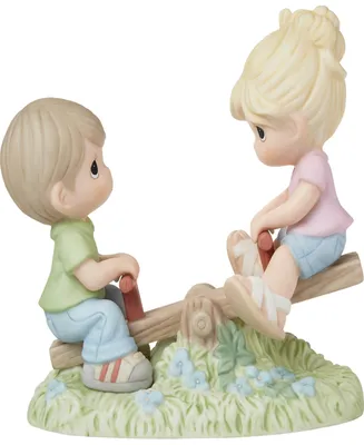 Precious Moments 222005 Together Through All The Ups and Downs Porcelain Figurine