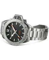 Hamilton Men's Swiss Automatic Khaki Navy Frogman Stainless Steel Bracelet Watch 46mm