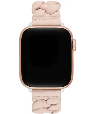 kate spade new york Women's Pink Leather Band for Apple Watch, 38, 40, 41mm and 42, 44, 45, 49mm