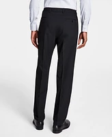 Michael Kors Men's Pleated Solid Classic Fit Pants