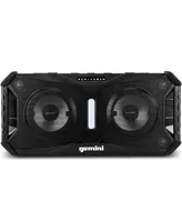 Gemini Sound Splash Floating Dual 8" Bluetooth Speaker with Led Party Lighting