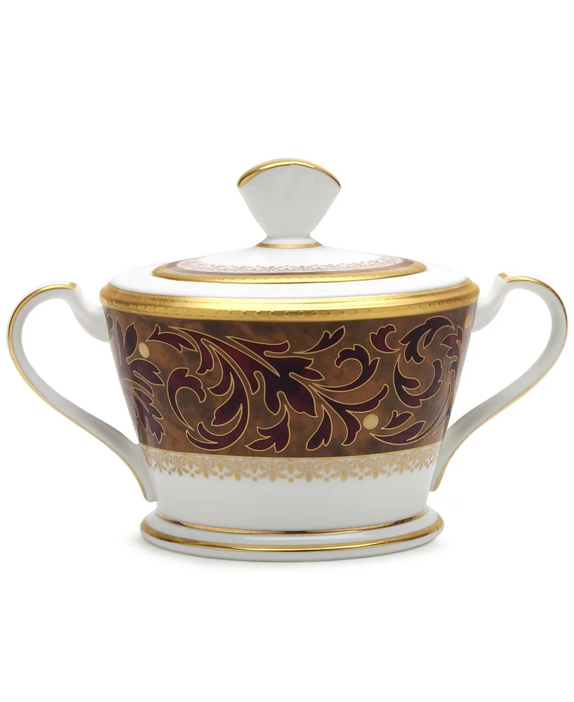 Noritake "Xavier Gold" Covered Sugar