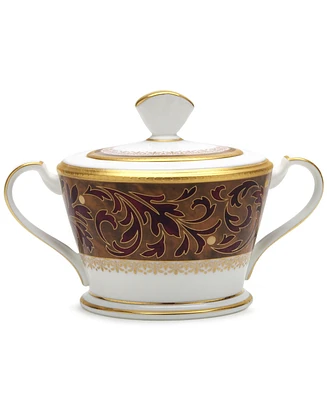 Noritake "Xavier Gold" Covered Sugar