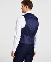 Michael Kors Men's Classic-Fit Wool-Blend Stretch Solid Suit Vest