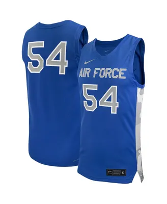Men's Nike #54 Royal Air Force Falcons Replica Basketball Jersey