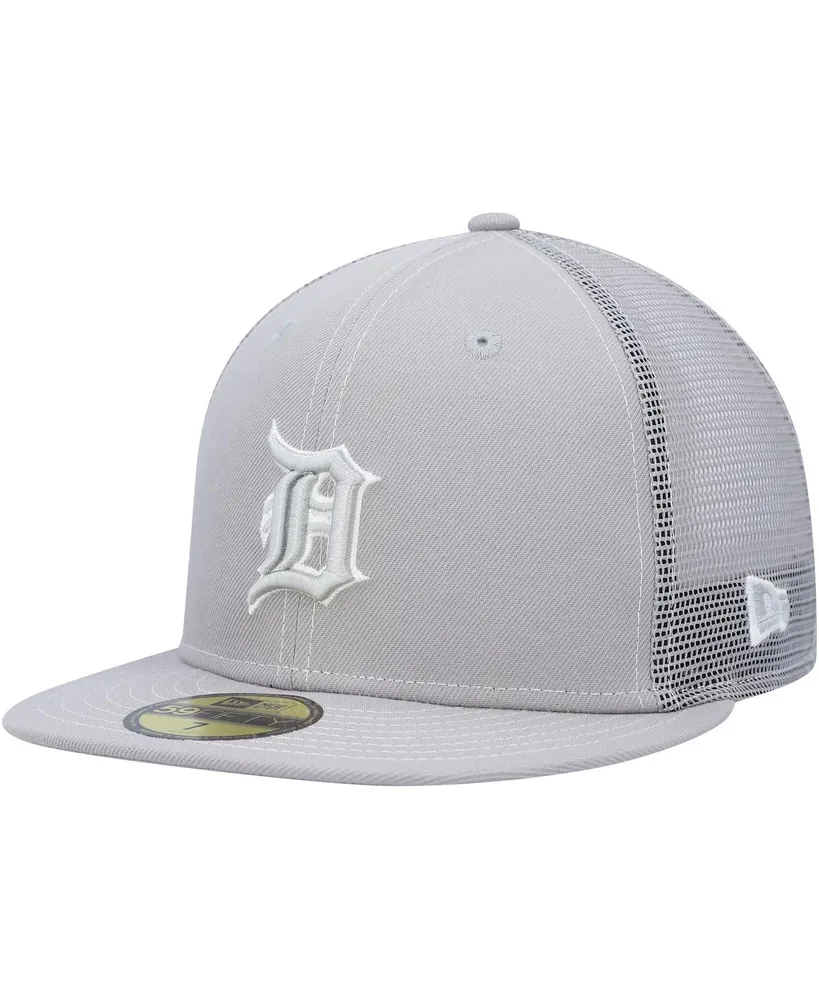 Men's New Era Gray Detroit Tigers 2023 On-Field Batting Practice 59FIFTY Fitted Hat