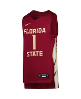 Big Boys Nike Garnet Florida State Seminoles Team Replica Basketball Jersey