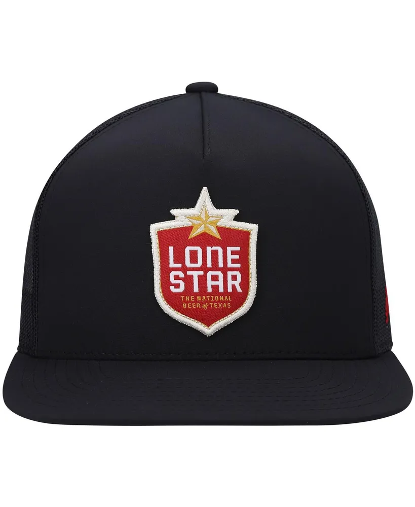Men's Hooey Black Lone Star Trucker Snapback Hat