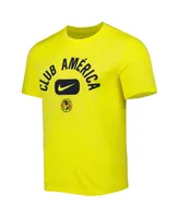 Men's Nike Yellow Club America Lockup Legend Performance T-shirt