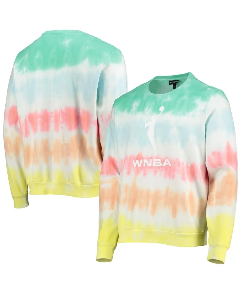 Men's The Wild Collective Wnba Pride Tie-Dye Pullover Sweatshirt