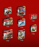 Lego Ninjago Zane's Ice Dragon Creature 71786 Building Toy Set with Zane, Pixal, Bone Knight, Bone Warrior and Bone King Minifigures