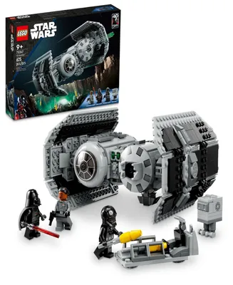 Lego Star Wars Tie Bomber 75347 Toy Building Set with Darth Vader, Vice Admiral Sloane, Tie Bomber Pilot and Gonk Droid Figures