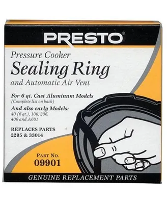 Presto 09901 Sealing Ring for 6 qt. Aluminum Pressure Cooker