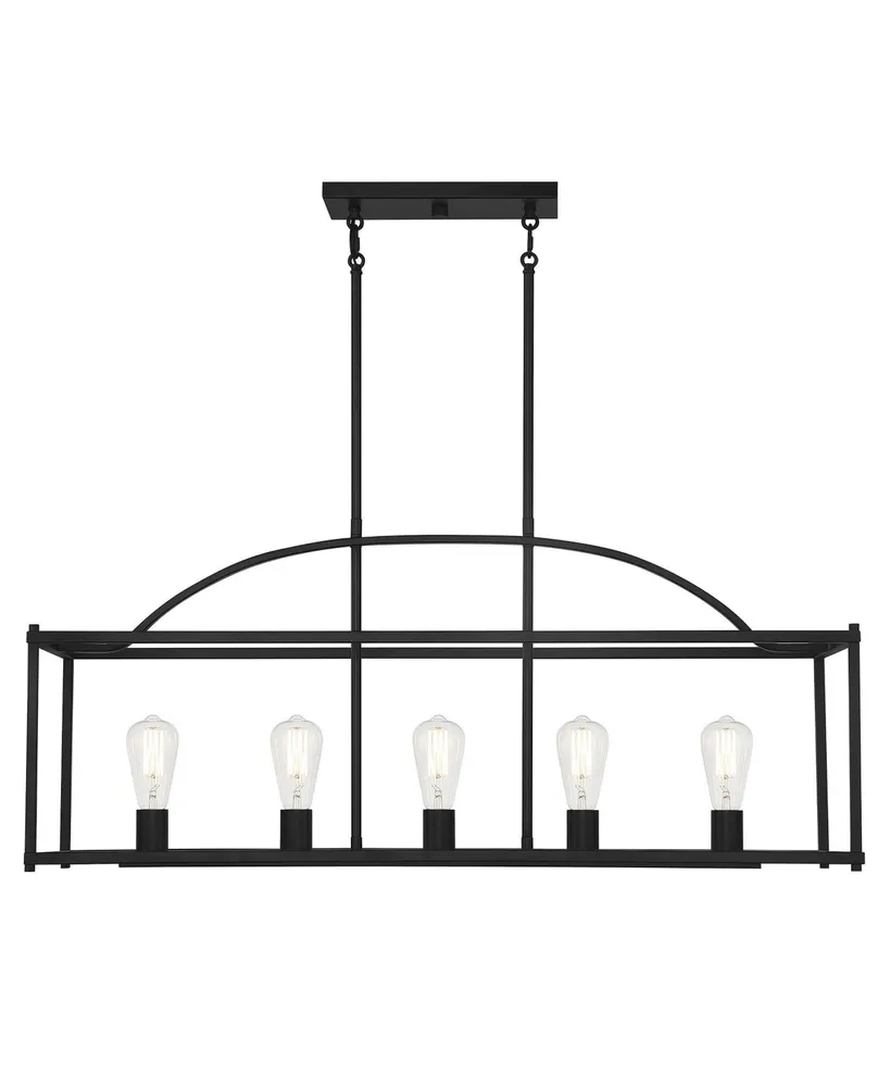 Savoy House Palladian 5-Light Linear Chandelier