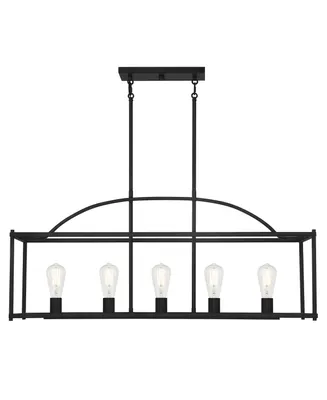 Savoy House Palladian 5-Light Linear Chandelier