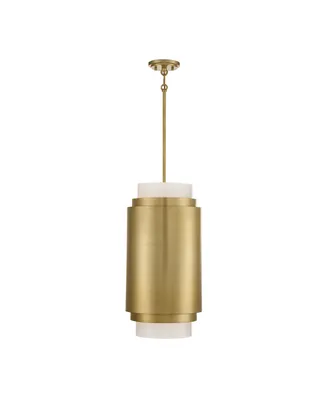 Savoy House Beacon -Light Pendant in Burnished Brass