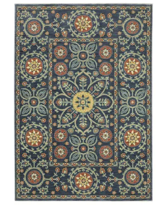 Km Home Vigor VGR11 3'3" x 5' Area Rug