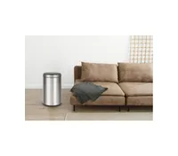 Mega Casa 3.2 Gal./12 Liter Stainless Steel Round Motion Sensor Trash Can for Bathroom and Office