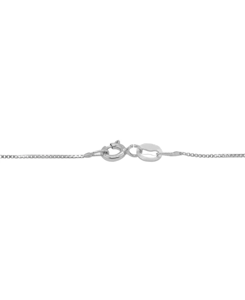 Diamond Dog 18" Pendant Necklace (1/10 ct. t.w.) in Sterling Silver