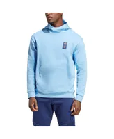 Men's adidas Sky Blue New York City Fc Travel Pullover Hoodie