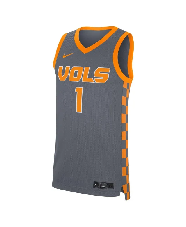 Men's Nike #10 Tennessee Orange Tennessee Volunteers Retro Replica  Basketball Jersey