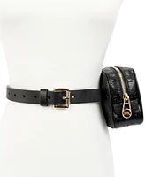 Michael Kors Women's Mk Embossed Fanny Pack