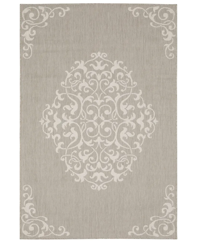 Jhb Design Genoa Outdoor 6649GNA 3'3" x 5' Area Rug