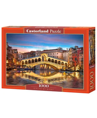 Castorland Rialto by Night Jigsaw Puzzle Set, 1000 Piece