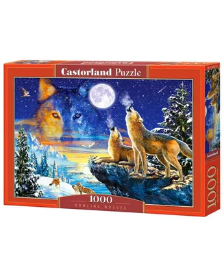 Castorland Howling Wolves Jigsaw Puzzle Set, 1000 Piece