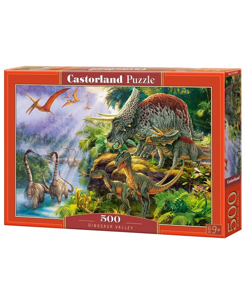 Castorland Dinosaur Valley Jigsaw Puzzle Set, 500 Piece
