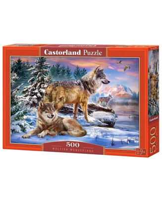 Castorland Wolfish Wonderland Jigsaw Puzzle Set, 500 Piece