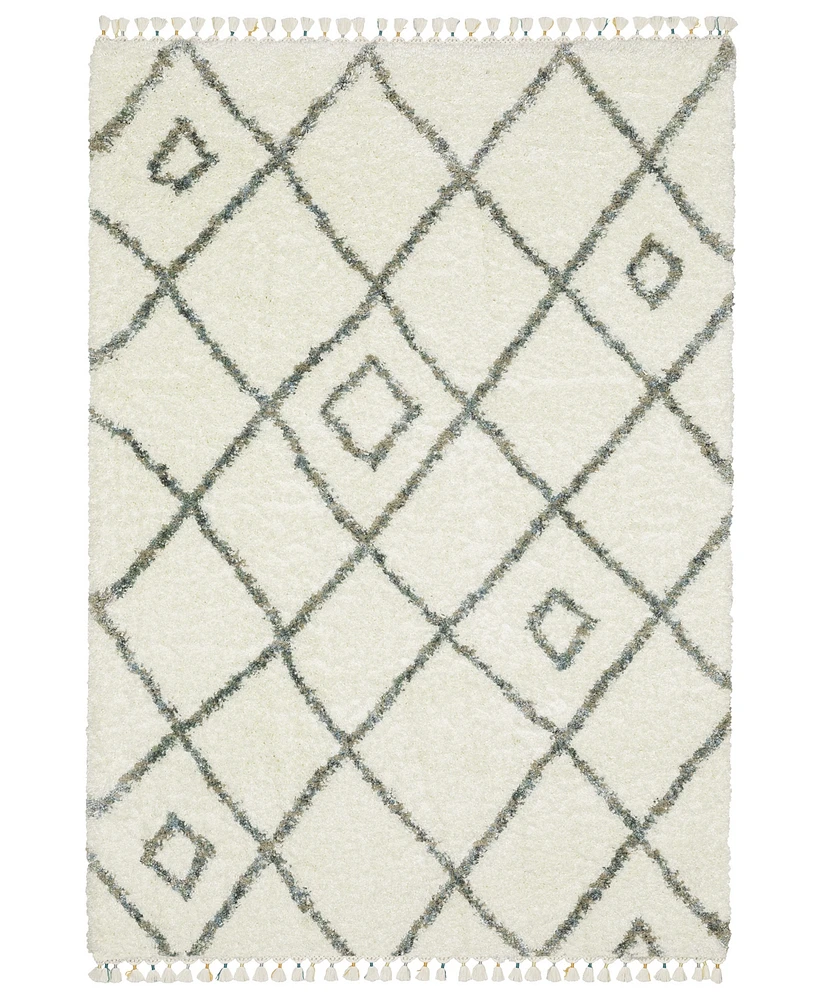 Oriental Weavers Axis AX03A 7'10" x 10'10" Area Rug