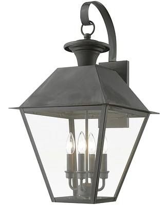 Livex Wentworth 4 Light Outdoor Extra Large Wall Lantern
