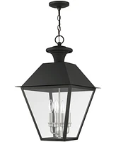 Livex Wentworth 4 Light Outdoor Pendant Lantern