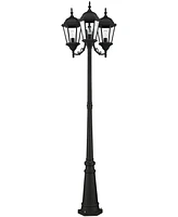 Livex Hamilton3 Light Outdoor Post Light