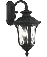 Livex Oxford 3 Light Outdoor Wall Lantern