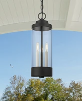 Livex Hillcrest 3 Light Outdoor Pendant Lantern