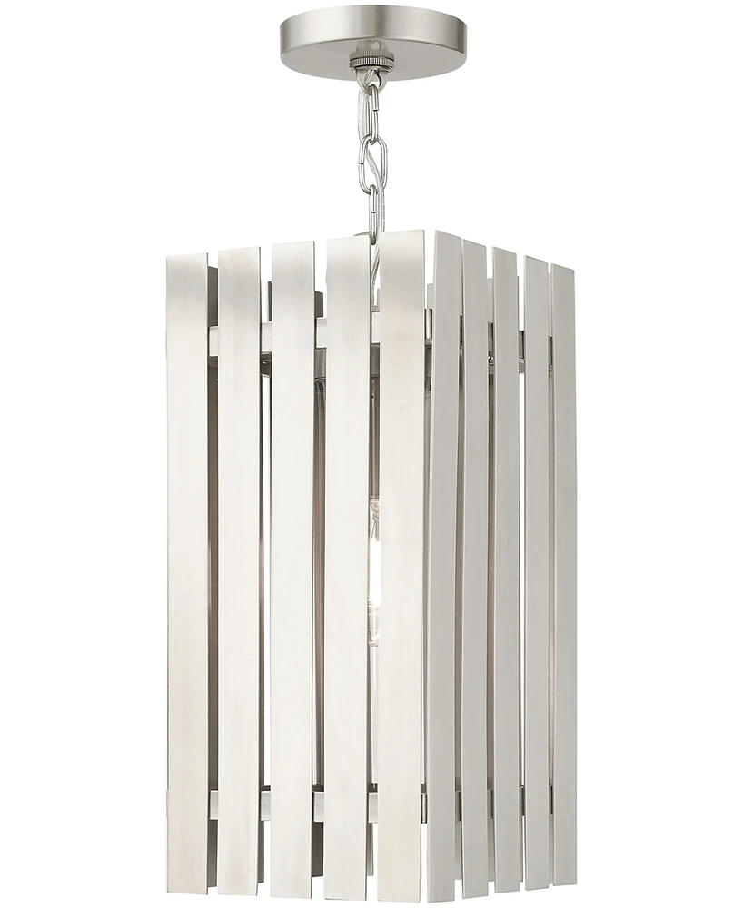 Livex Greenwick 1 Light Outdoor Pendant Lantern