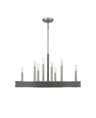 Savoy House Chaucer 8-Light Chandelier in Antique Nickel