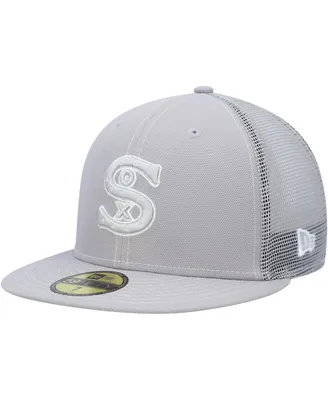 Men's New Era Gray Chicago White Sox 2023 On-Field Batting Practice 59FIFTY Fitted Hat